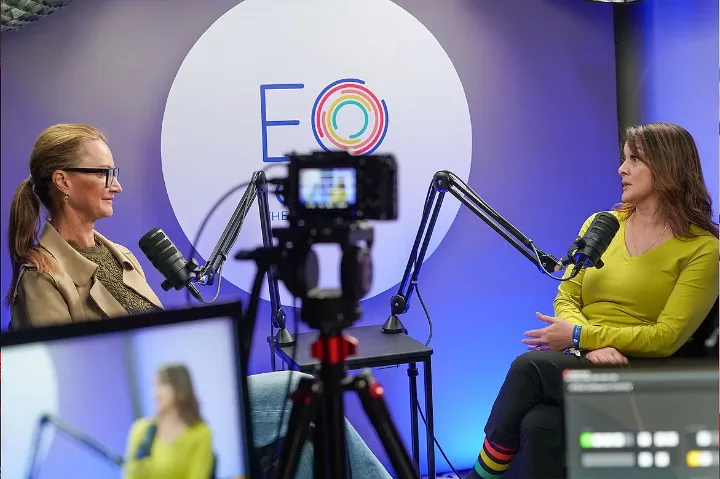 Inside the EO Ignite pop-up studio