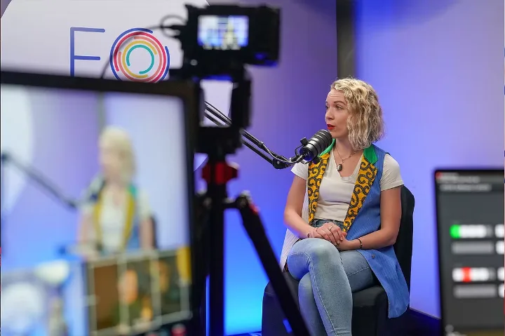 Inside the EO Ignite pop-up studio
