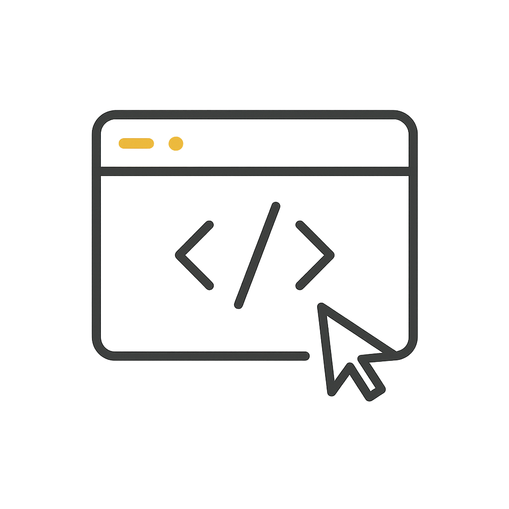 web development icon