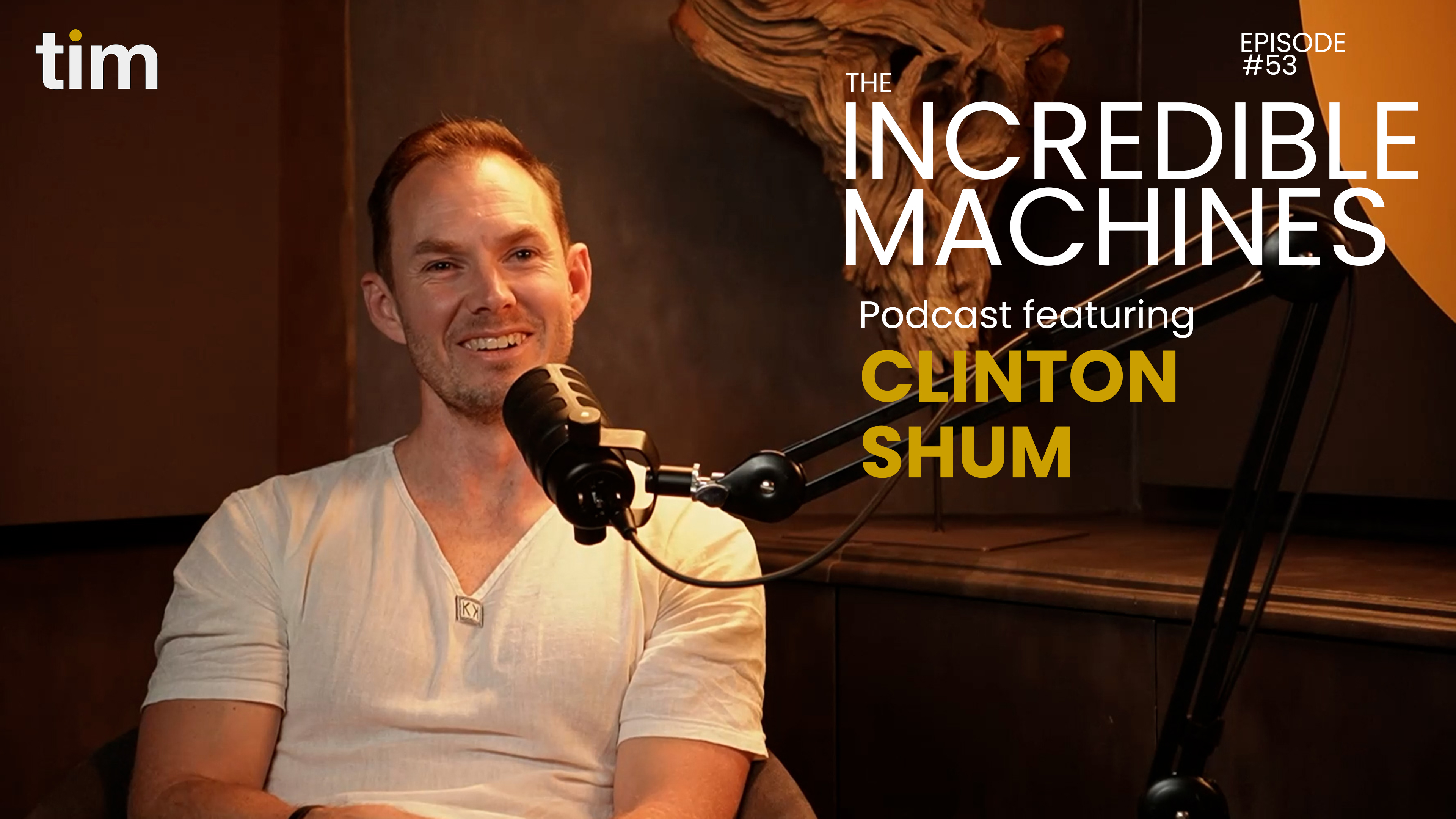 Clinton Shum, founder of Xpect Perfomance, on The Incredible Machines Podcast, episode 53.