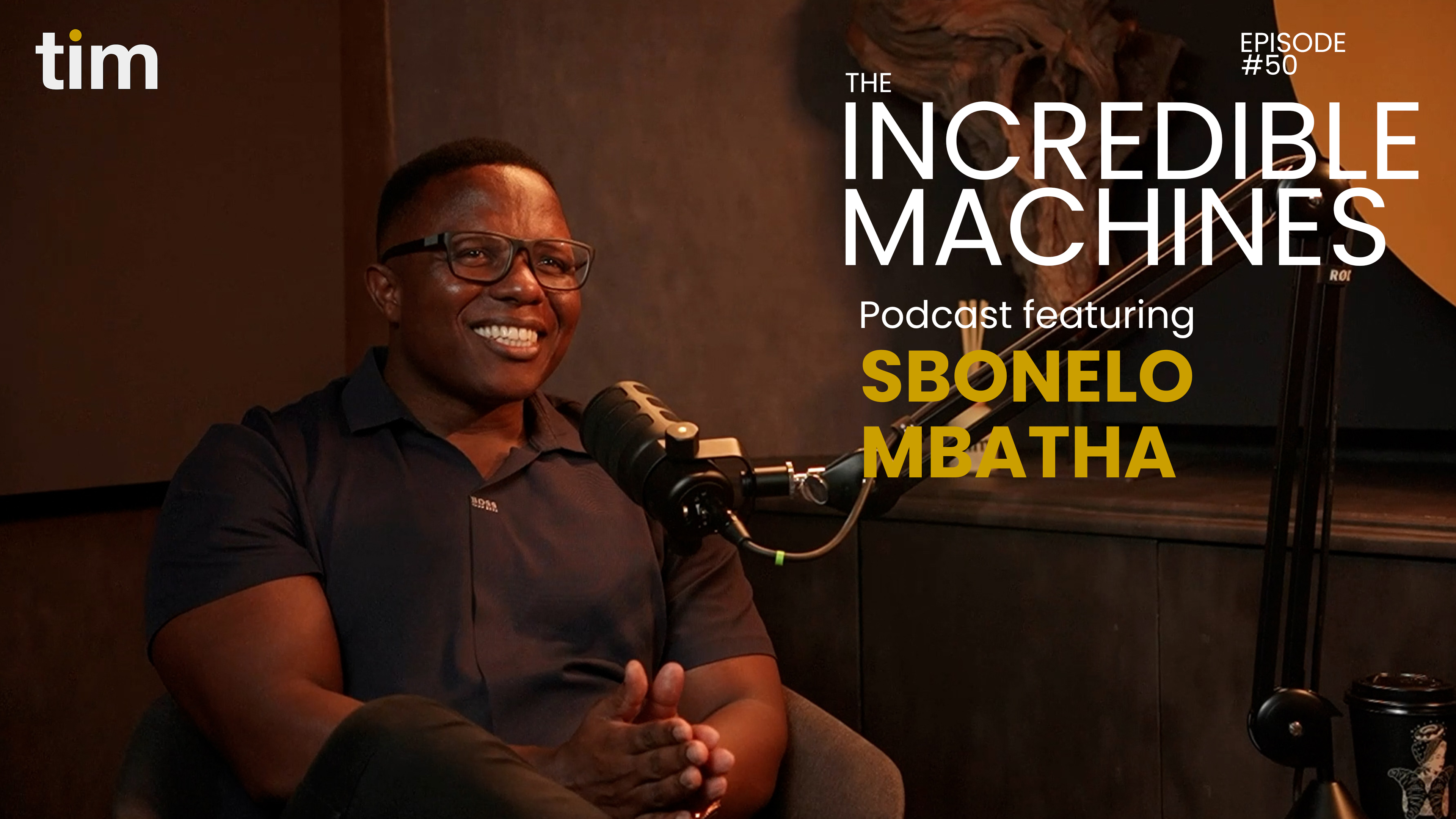 Sbonelo Mbatha, founder of Petro Connect and author of The Petrol Attendant, featuring on The Incredible Machines Podcast for episode 50.