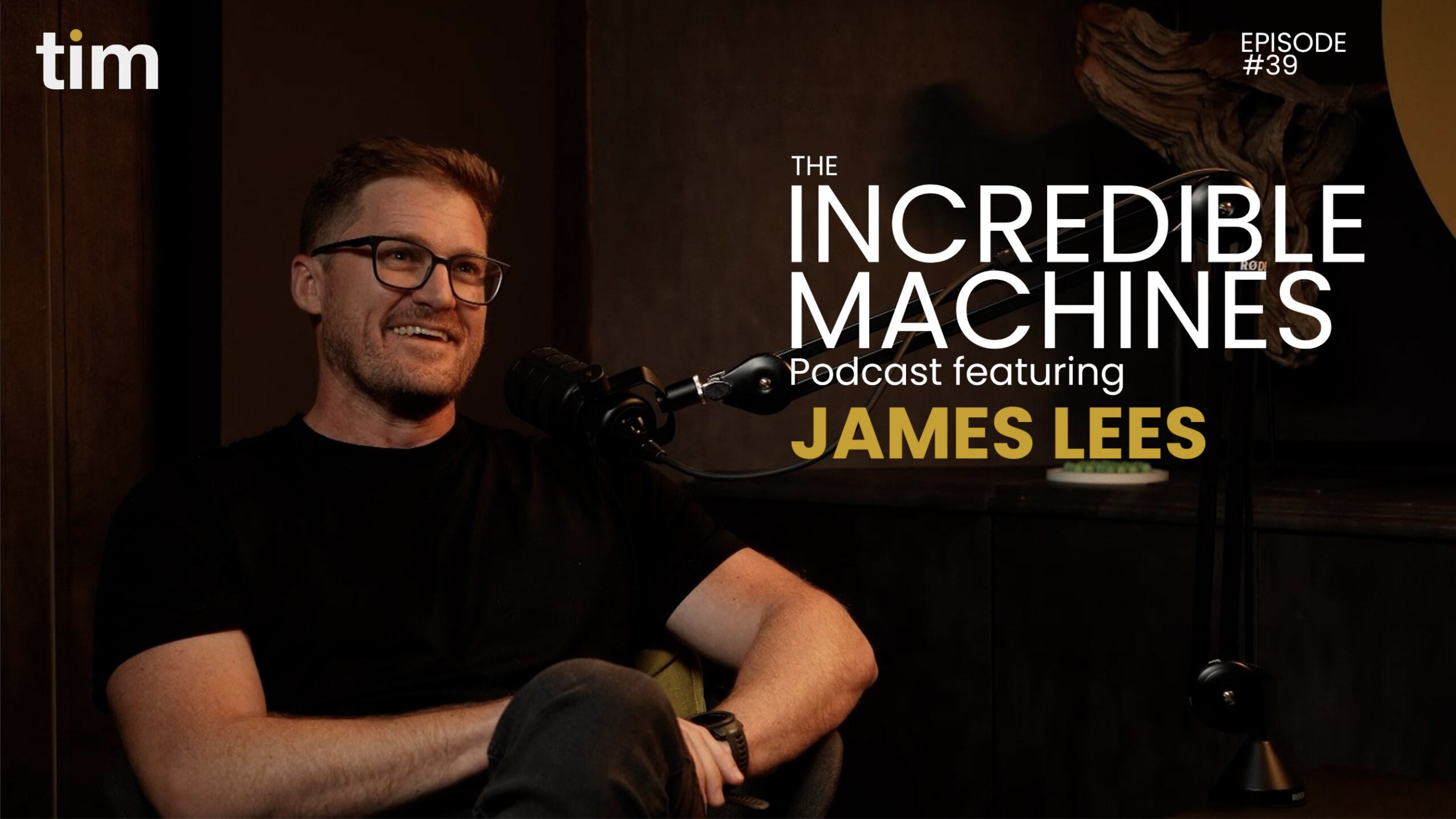 James Lees speaking on The Incredible Machines Podcast Episode 39 about education innovation, entrepreneurship, and unlocking student potential through Advantage Learn.