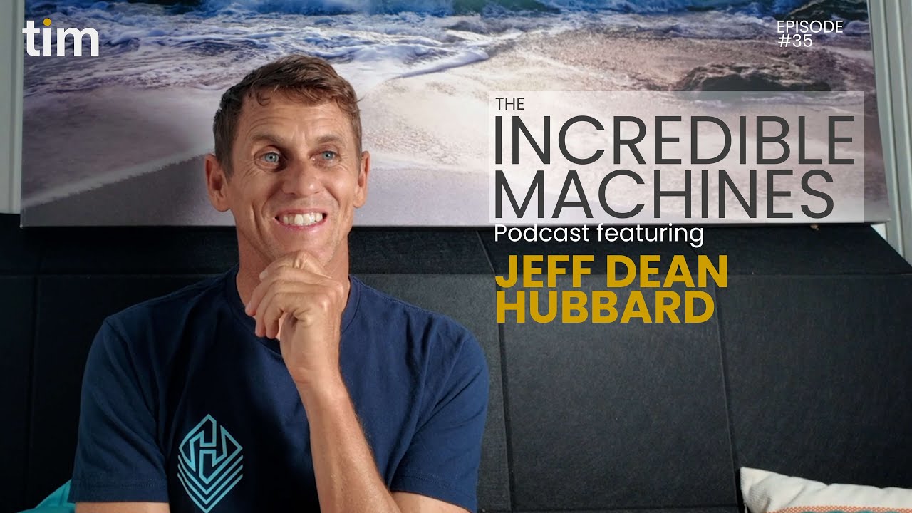 Jeff Hubbard, world champion bodyboarder and founder of Hubboards, featured on The Incredible Machines Podcast, Episode 35