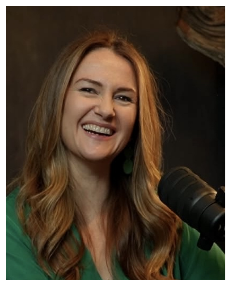 Naretha Pretorius laughing during her Incredible Machines podcast appearance. Her insights on creative education, radical pedagogy, and civic courage position her as a bold woman voice in leadership and innovation.