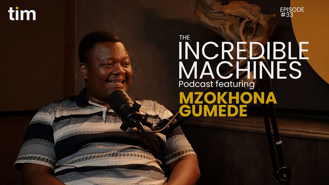 Mzo Gumede featured on The Incredible Machines Podcast, Episode 32: Still the Radio Star, with Tim Africa