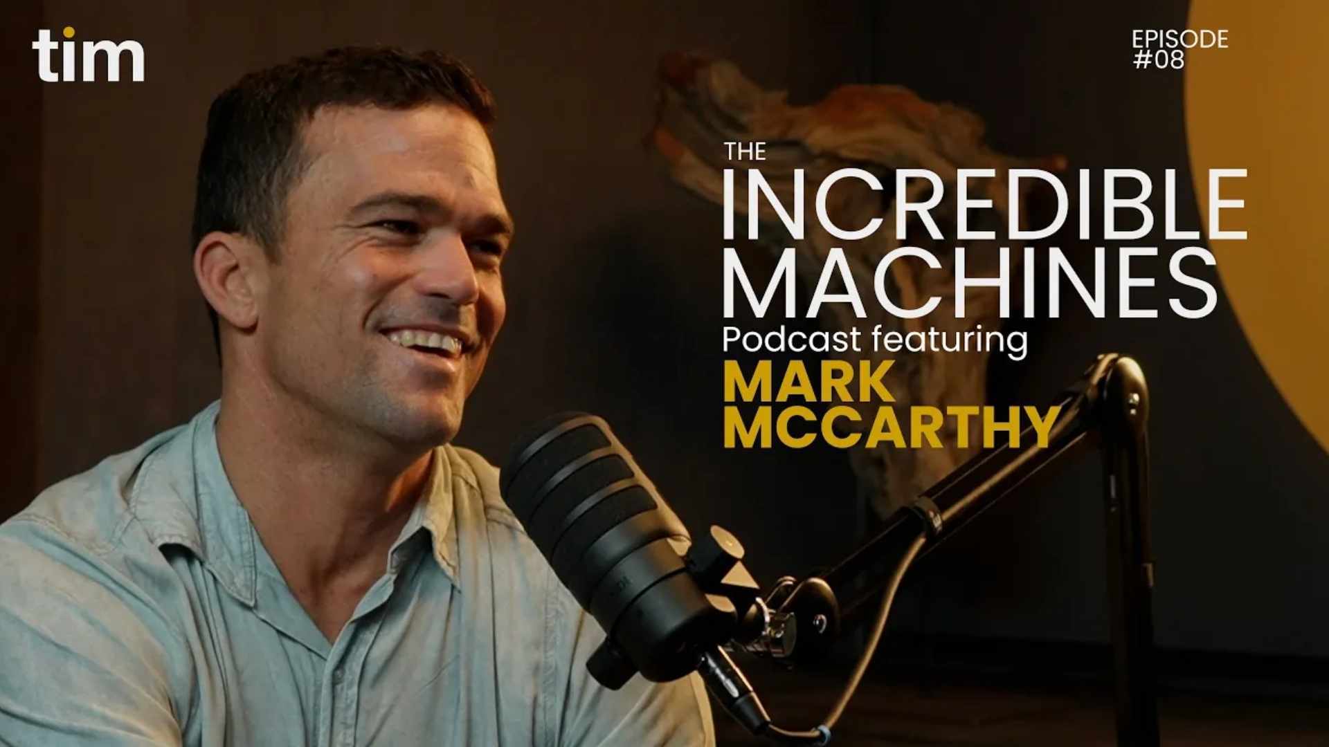 the Incredible Machines podcast with Mark McCarthy