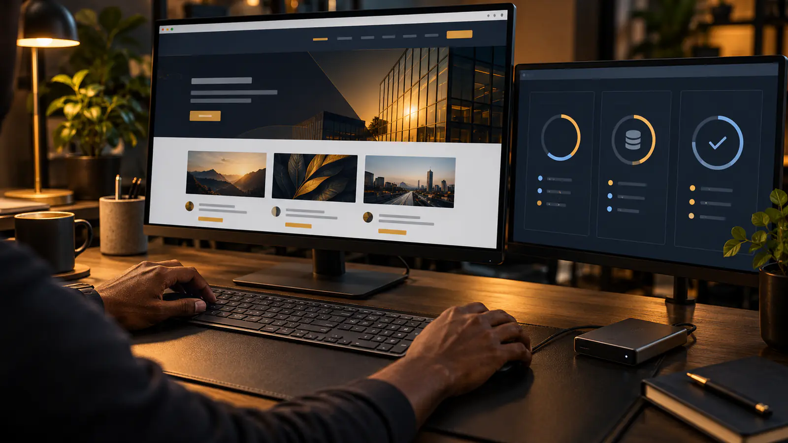 Calm website maintenance in progress